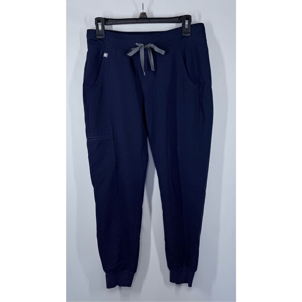 Figs navy PO 1517 women’s cargo jogger scrub pant size small short